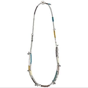 Uno De 50 Juggling Balls Beaded Layered Necklace